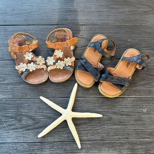 Bundle of Girls Sandals Sz 10